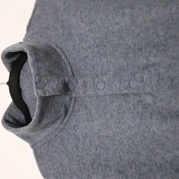 Alpine design sweater jacket pullover men XL comfy outdoor blue long sleeves - Picture 3 of 8